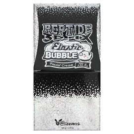 Elizavecca 3D Peptide Elastic Water Bubble Cream 100ml/3.53oz - Bubble Face Cream | Bubble Skin Care | Anti-Aging Wrinkle Hyaluronic Acid Cream | Big size Water Cream