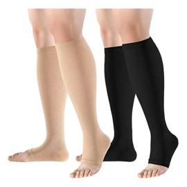 Pack De 3 Calcetines De Compresión Hasta La Rodilla Con Punt
