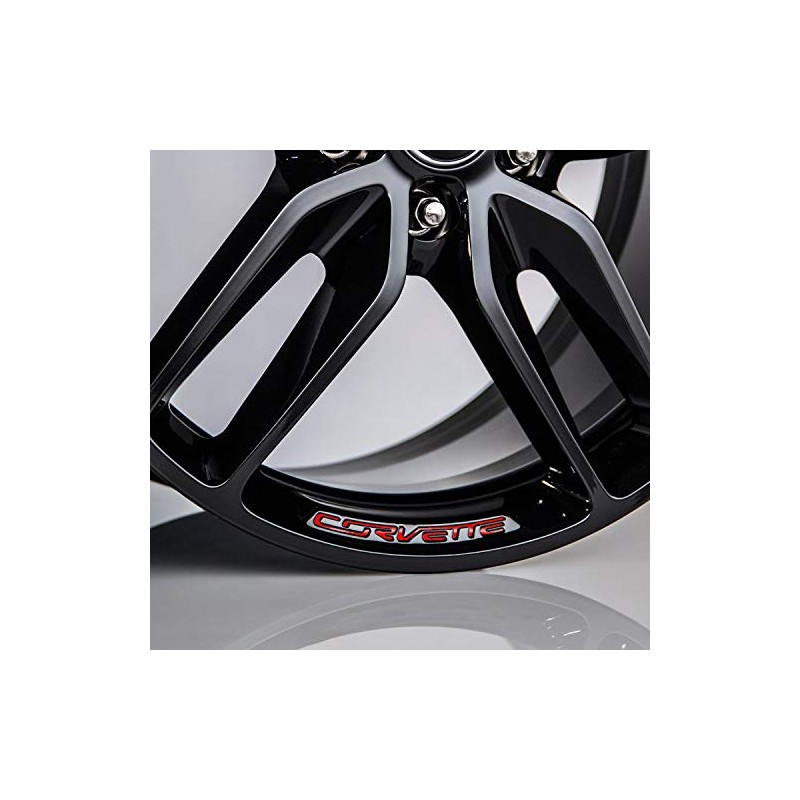 Bogar Tech Designs Wheel Insert Vinyl Decals Compatible with C7