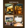 Projector Screen with Stand - 100" Indoor/Outdoor 16:9, 4K HD
