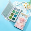 12-Color Zodiac Eyeshadow Palette, Matte Metallic Shimmer Pressed Pigments, Highly