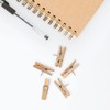 Wooden Clips, Thumb Tacks, 60 Pieces, Stylish, Push Pins, Cork