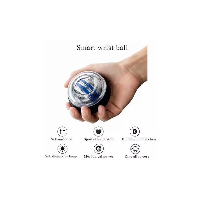 Ejercitador De Brazo Y Muñeca Muequera Gyro Ball Autostart