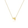 Gold Initial S Heart Necklace Dainty Letter Heart Pendant Necklace