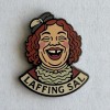 Laffing Sal Enamel Pin Button Badge Playland San Francisco
