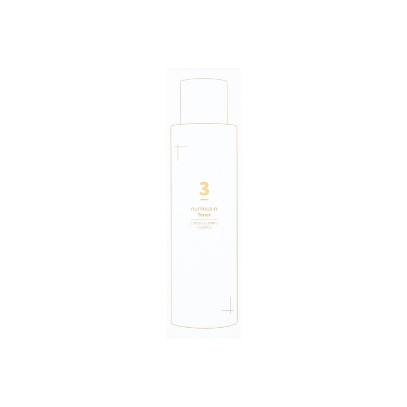 Numbers In No. 3 Glow-Filled Essence Toner 200ml x 2