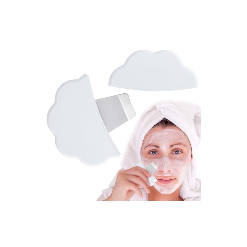 DAZEBRA Manual Face Spatula for Blackhead Removal, Mild Silicone Blackhead