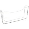 Rubbermaid 65986 Unbreakable Magnetic Wall File, Letter/A4 Size, Clear
