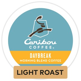 Caribou Coffee Daybreak Morning Blend Keurig K-Cups Coffee, 12 Count