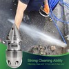 ZZHANFF 1/2 npt Sewer Jetter Nozzle for 2900 PSI, 40