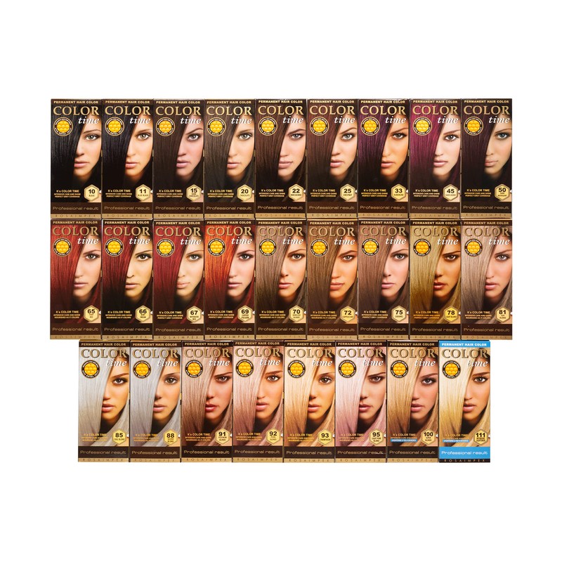 Color Time Hair Colour Permanent with Royal Jelly 100 ml