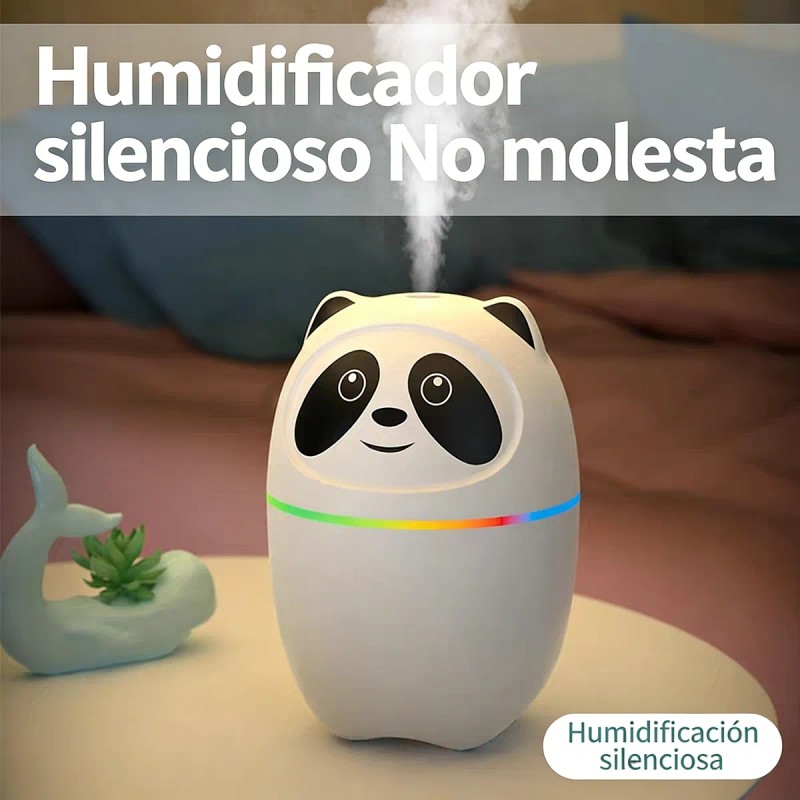 Humidificador Para Bebé Difusor Aromas Sin Ruido Luz