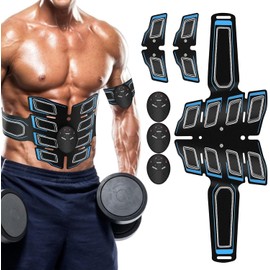 Fitness Belt, Portable Ab Machine,Abdominal Toning Belt Fitness Workout Equipment for Men Woman Abdomen/Arm/Leg Home Office Exercise