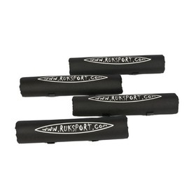 Ruk Sport Roof Bar Rack Pad for SUP Kayak Surfboard & Canoe 4 short pads 368mm long
