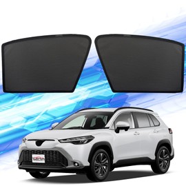 WeCar Sunshade New Toyota Corolla Cross SUV (September 2021 - Present) Car Shade, Mesh Curtain, Front Design, Shade Curtain, Multi Sun Shade, Interior Parts, Easy Installation, Magnetic, Light