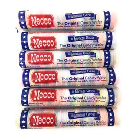 Necco Wafers Original Assorted Candy Rolls (Set of 6)