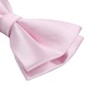 HISDERN Bow Tie Men's Already Tied Adjustable Bow Plain Paisley