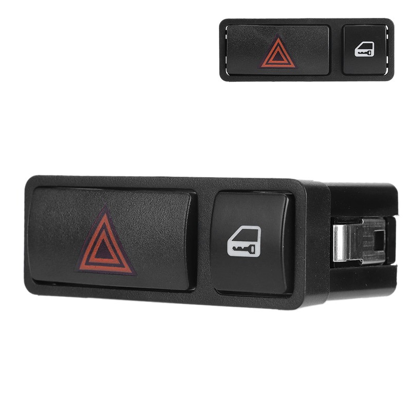 Hazard Warning Flasher Door Lock Switch 61318368920 Fit for E46