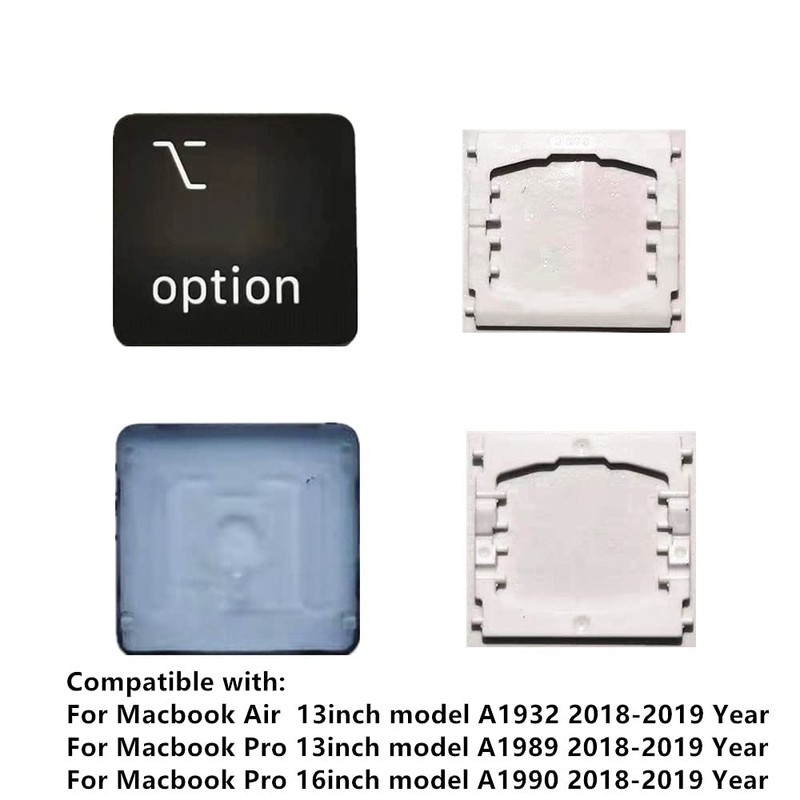 Replacement Individual Ringht Option Key Cap and Hinges are Applicable