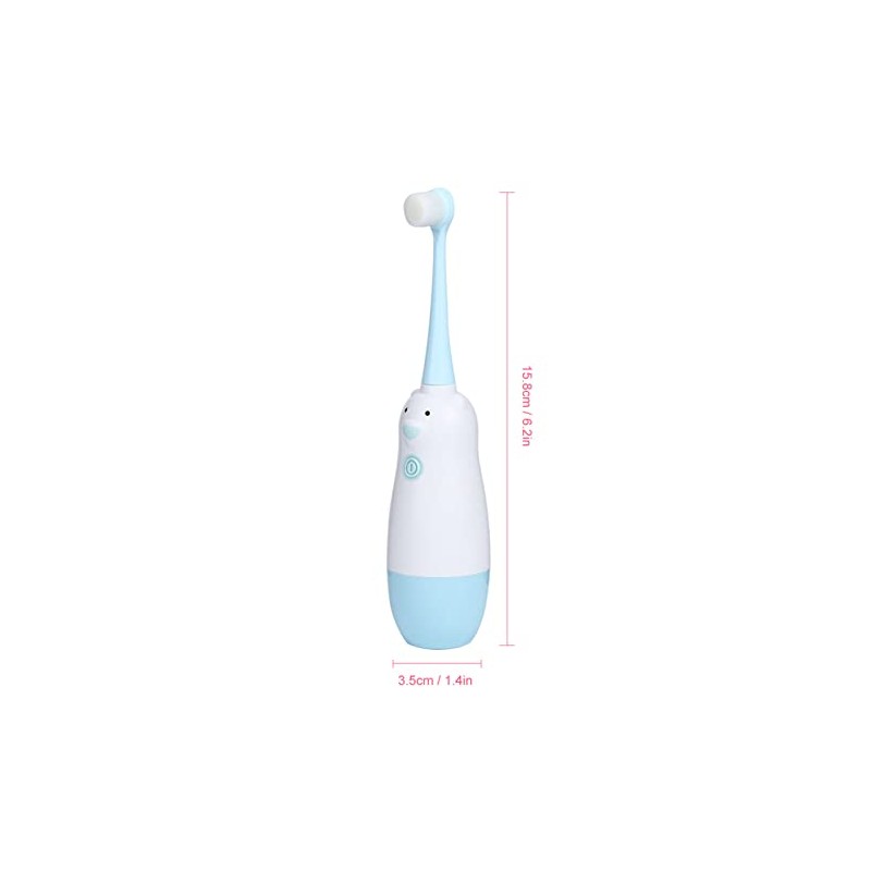 Cepillo de dientes eléctrico para bebés, niños suaves Sonic Cepillo