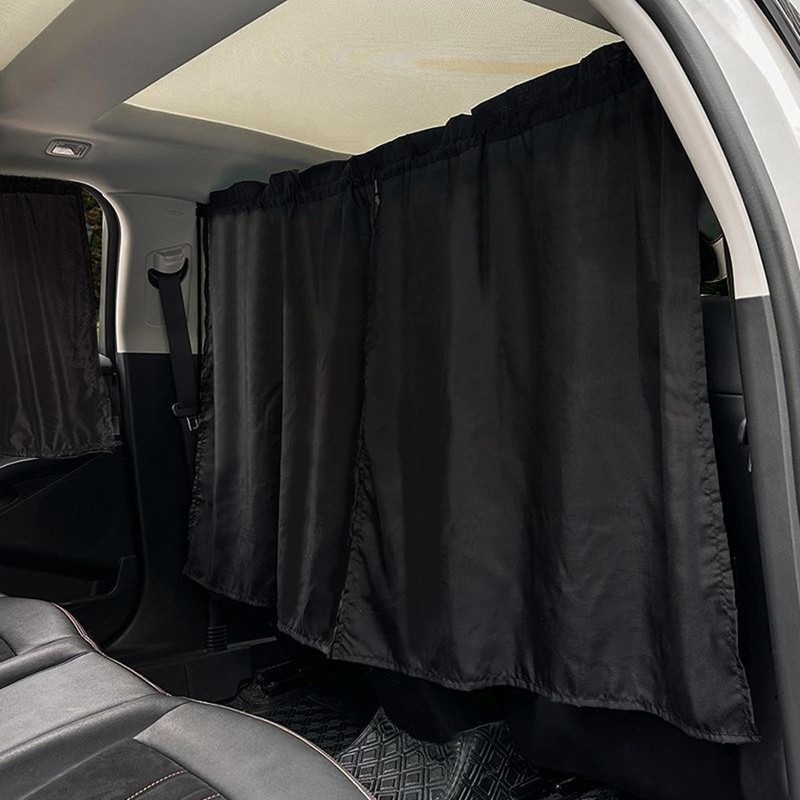 Car Divider Privacy Curtains, 6 Pcs Universal Car Seat Partition