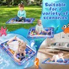 SUpoetry Baby Inflatable Water Mat, Ocean Blue Design Water Mat