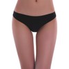 COSOMALL 6 Pack Women's Invisible Seamless Bikini Underwear Half Back