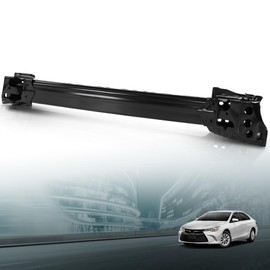 LQI Front Bumper Reinforcement Face Bar Compatible with Toyota Camry 2015 2016 2017 5202106130, TO1006237 Black