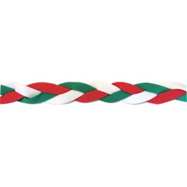 It's Ridic! No Slip Grip /Non-Slip Sports / Athletic Nylon Triple Braided Sports Headband (Green | White | Red)
