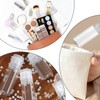 15 Stück Reiseflaschen Set, 15ml Reiseflaschen zum Befüllen, mit Flip