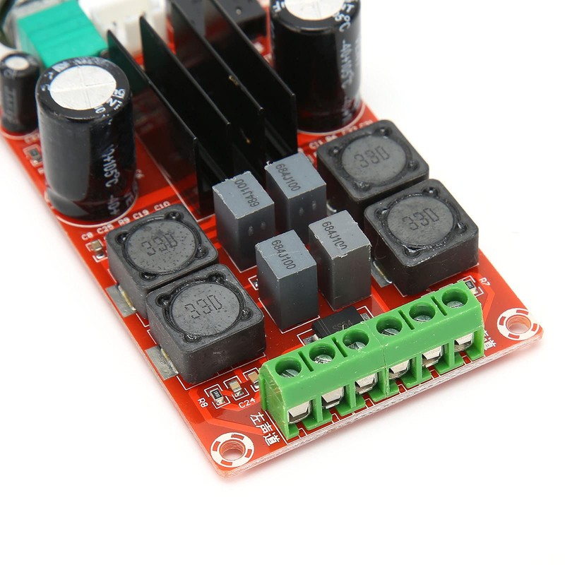 2 X 50W Digital Amplifier Module Audio Power Supply Dual
