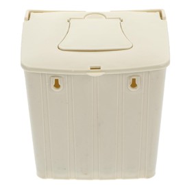 TEHAUX Caja de cría de loros, caja de nido de pájaros, jaula de plástico, para colgar cabaña de pájaros para pinzones, cacatúas, periquitos, conure loros (color amarillo al azar)