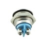 Alpinetech 16mm Anti-Vandal Momentary Stainless Steel Metal Push Button Switch