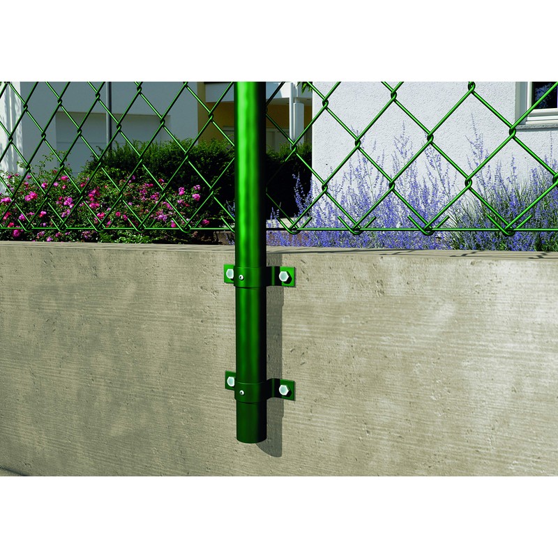 Pipe Clamp Plastic-Coated Green fr Posten 38 mm