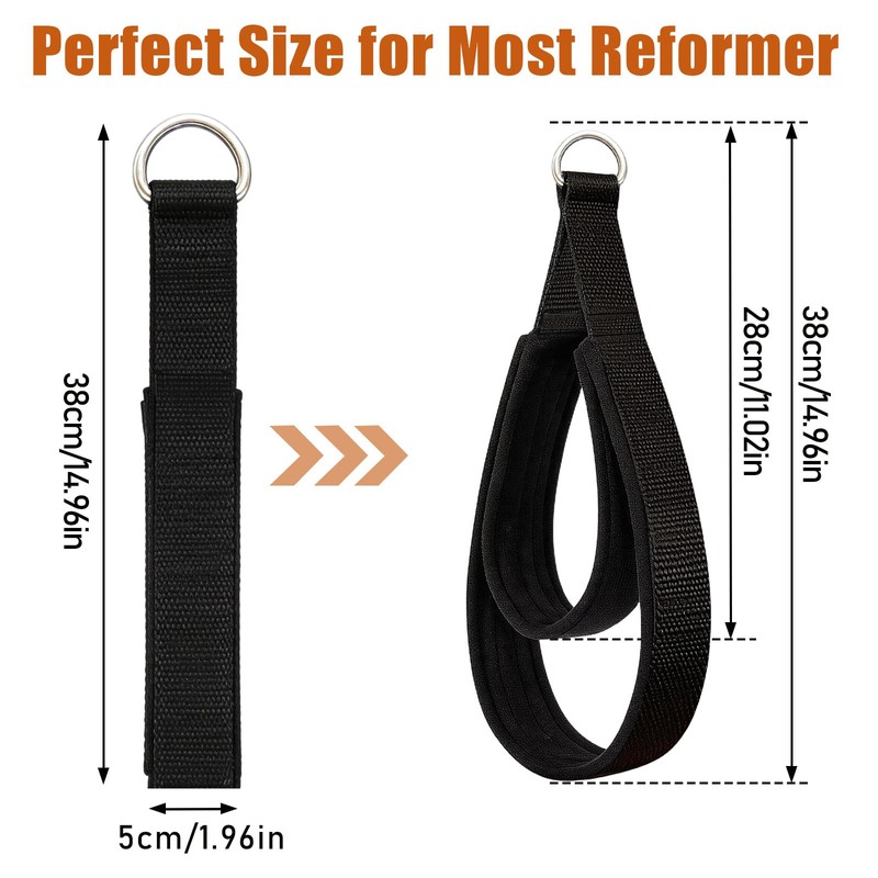 Pilates Loops Compatible with Tonal Smart Home Gym, Double Loop