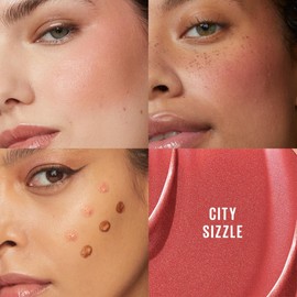 Maybelline SunKisser Blush Líquido, Brillo Natural como Besado por el Sol, Larga Duración hasta 12H y Fórmula con Vitamina E, Tono 06, City Sizzle, 4.7 ml