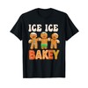 Funny gingerbread costume cookie baking holiday christmas T-Shirt