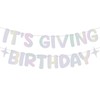 Fulmoon Pre Strung It's Giving Birthday Banner Sparkle Banner Birthday
