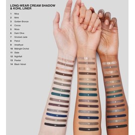 Bobbi Brown Long Wear Cream Shadow MICA & Kohl Liner MINK Full Size New Boxed