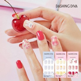 M-Desing Diva Sweet Bunny Dog Nail Set of 3 / M데싱디바 스윗바니도기 네일 3종