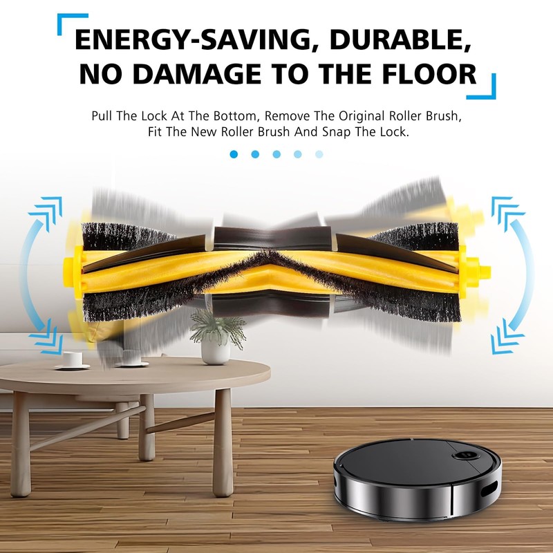 YBVABE Main Brush for ECOVACS-DEEBOT OZMO T8 /T8 AIVI /T8+