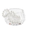 DONOUCLS Crystal Candy Bowl,Hand Cut Dessert Salad Bowls Clear 6x9cm/2.4x3.2