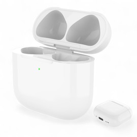 Wireless Charging Case Compatible with AirPods 4th(USB-C) | Charger Case Replacement | with Bluetooth Pairing Sync Button | No Airpod 4th