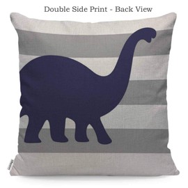 WONDERTIFY Throw Pillow Cover Case Vintage Waves Nature Sun and Sea, Cotton Linen, Multi 51, 18 x 18 Inch