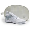 Rebel Athletic Revolution White Cheer Shoe, White, Size 11