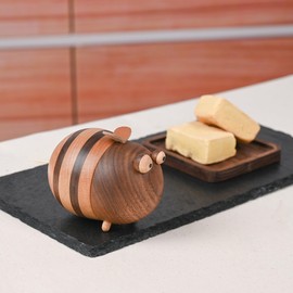 Holder Dispenser - Unique Kitchen Gadgets Hostess Gifts, Cute Kitchen Accessories for Bee Lovers,White Elephant Gifts - Perfect Kitchen Gifts Idea--Includes 150 Pcs Toothpicks