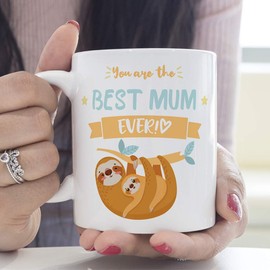 Mugffins Mum Mugs - Best Mum Ever (Model 3) - Funny Mothers Day Gifts from Daughters & Sons