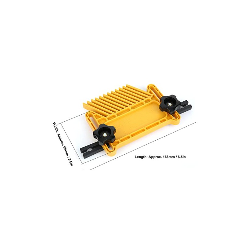 Table Saw Featherboard,2Pcs Woodworking Feather Board Set Featherboard Replacement Router
