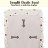 Danica 100% Cotton Fitted Baby Crib Sheet 3 Pack for