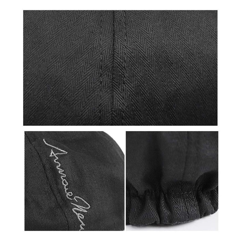 CHENNUO Gatsby Beret Cap Newsboy Flat Cap 8 Panel Men's